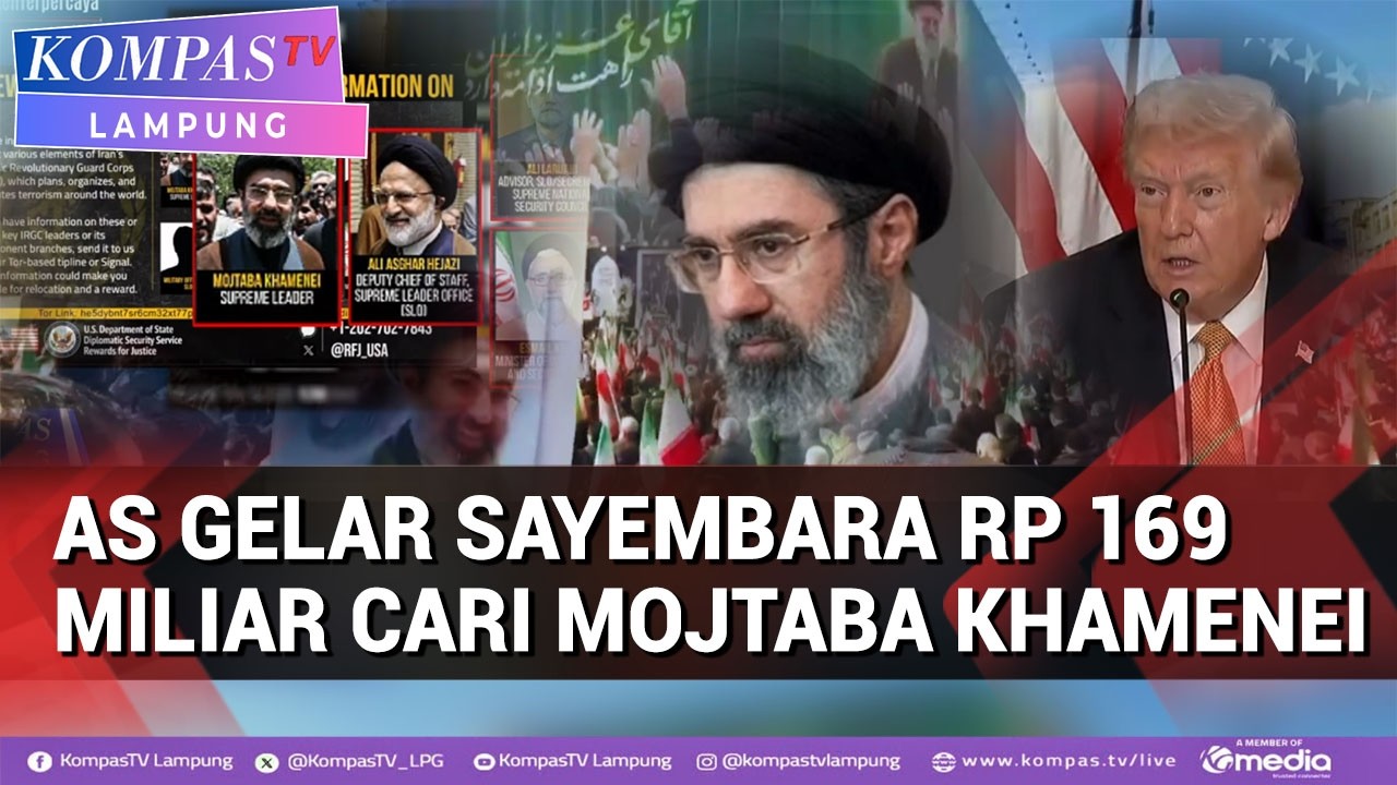 AS Gelar Sayembara RP 169 Miliar Cari Mojtaba Khamenei