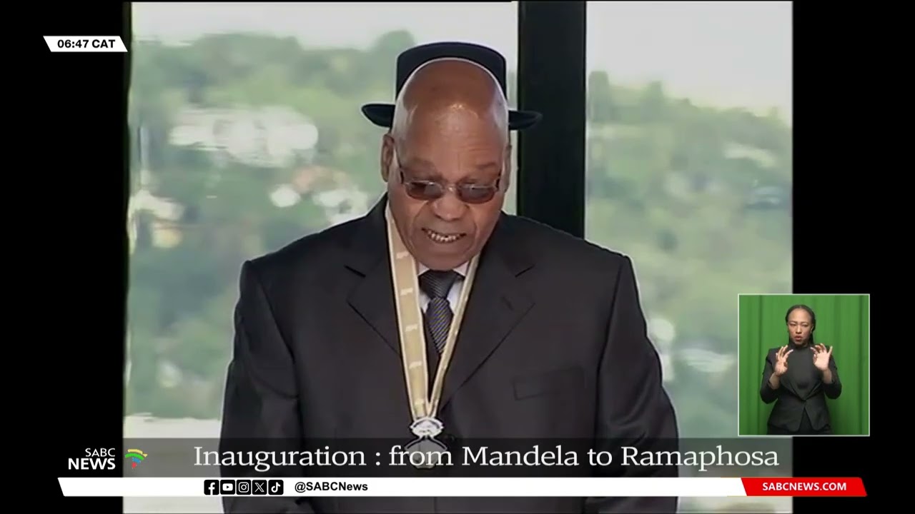 Presidential Inauguration | From Nelson Mandela to Cyril Ramaphosa - let's go down memory lane