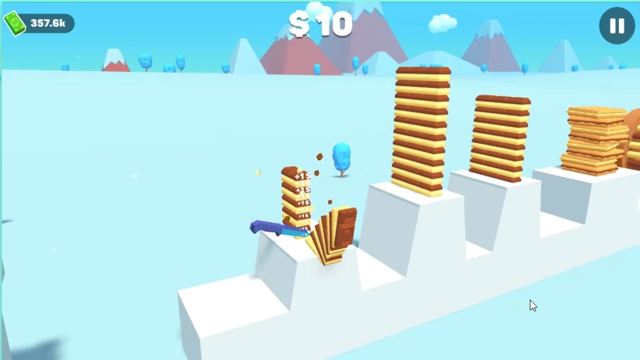 Slice Master Gameplay || Multiply in Max Level Game #17