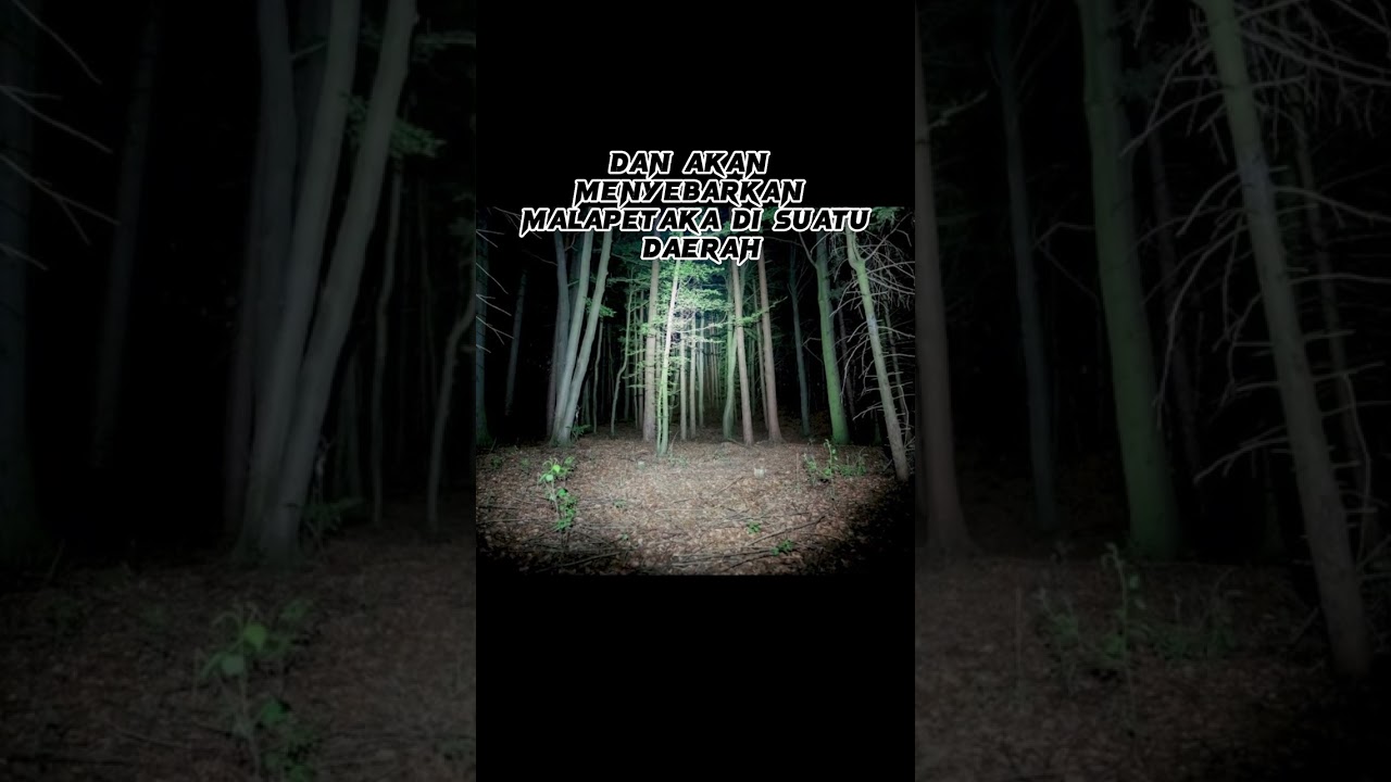 MALAPETAKA SETAN KERANDA TERBANG LAMPOR #shorts #creepy #misteri #lampor