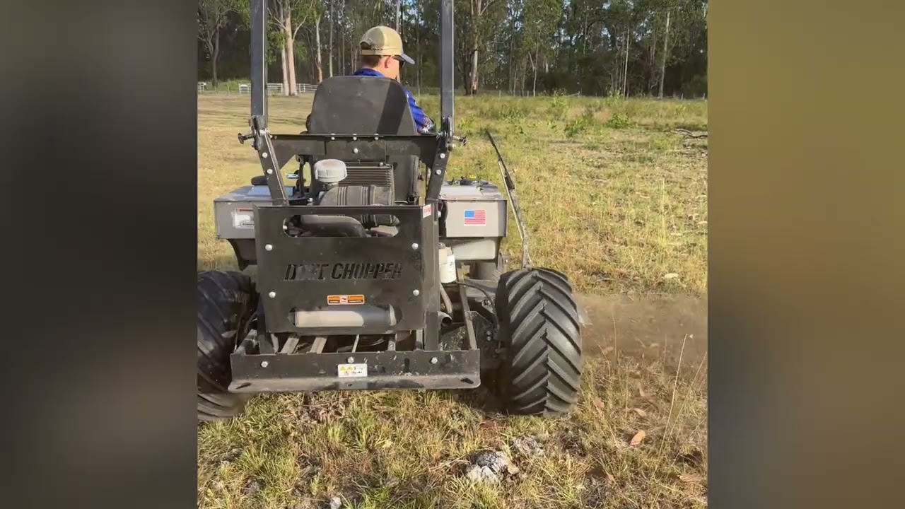 Dixie chopper fastest mower.acreage mowing 