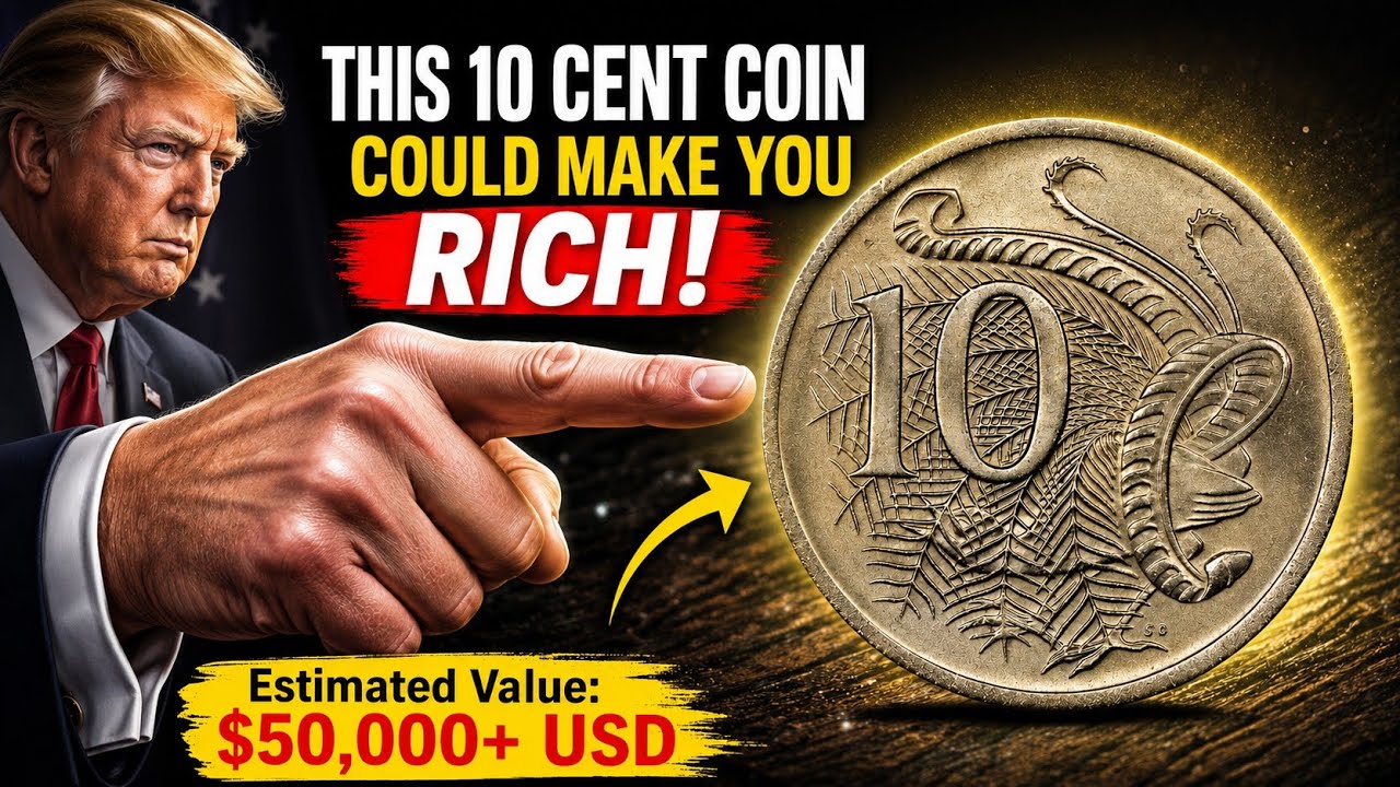 Rare Australia 10 Cent Coin Mystery | Elizabeth II Lyrebird Coin Value Explained