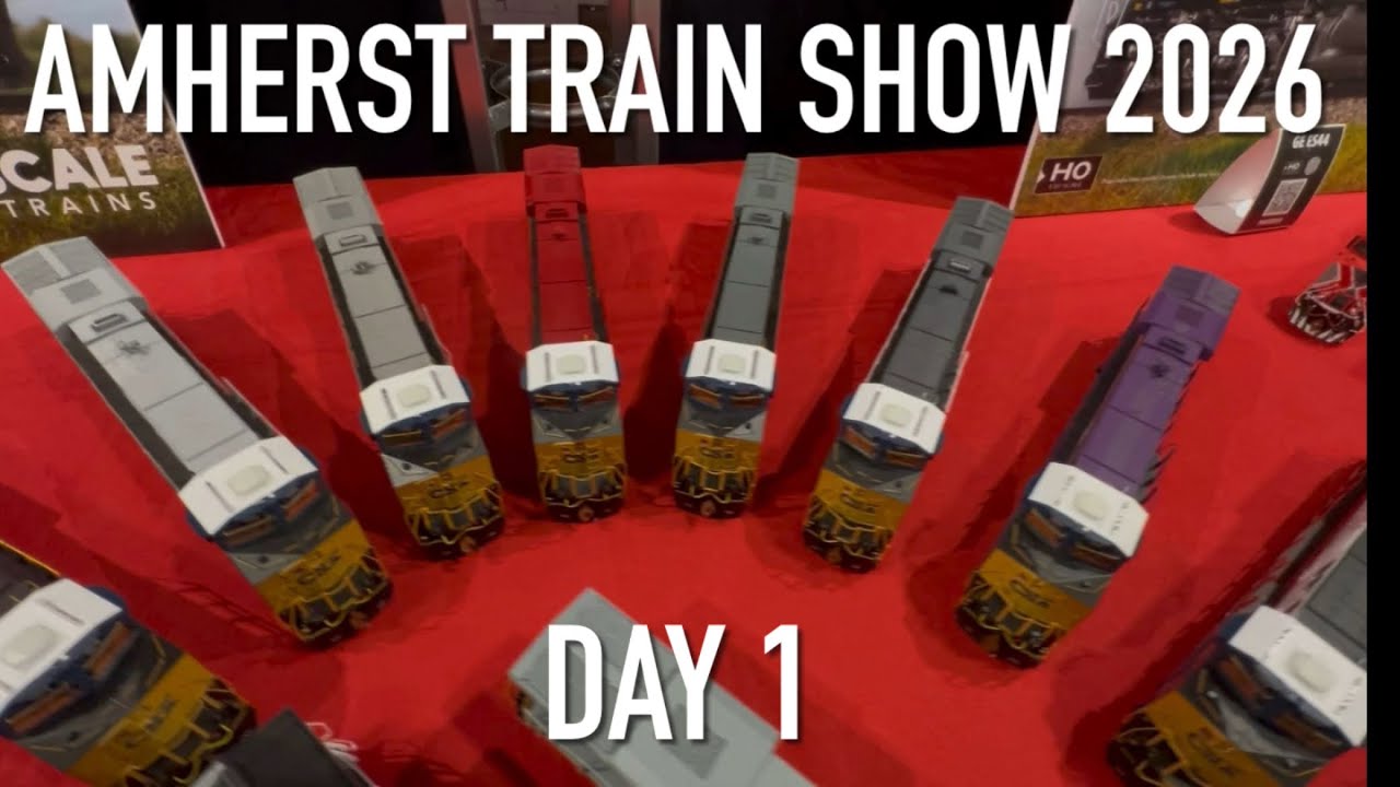 Amherst Train Show 2026 Day 1 - Manufacturers 