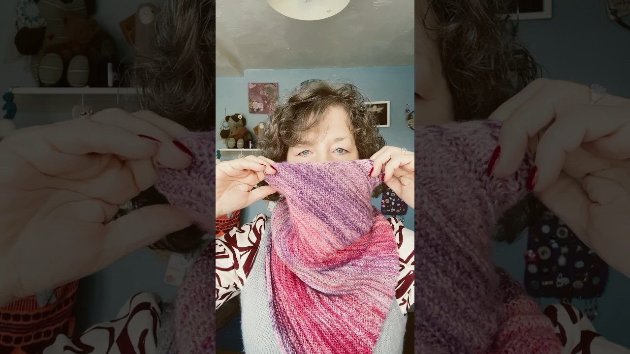 Traveler Cowl by ​⁠@dreareneeknits #knitting #shorts #yarn