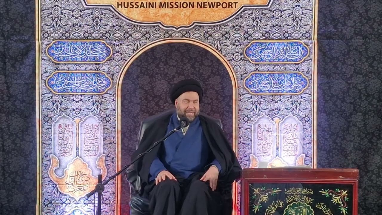 Shuhada ki azmat Majlis Hussaini Mission Newport 11 February 2026