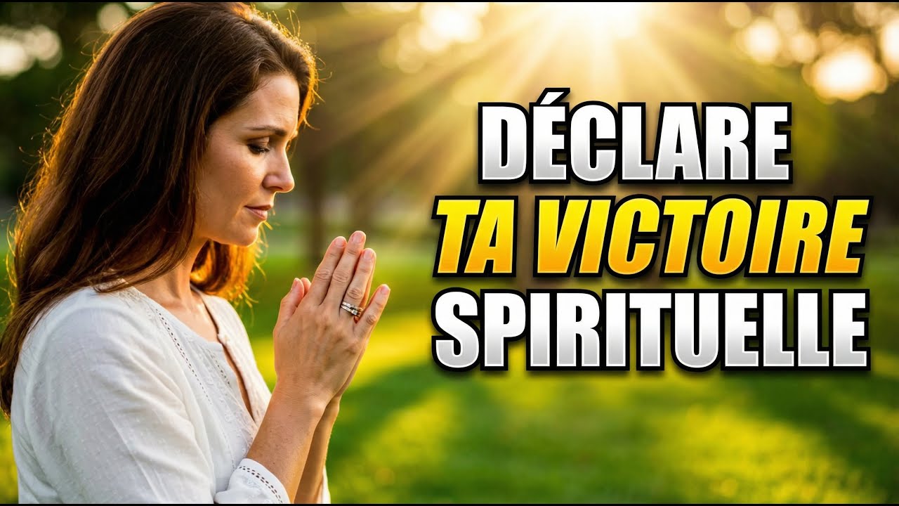 Déclare Ta victoire spirituelle   Prière de Puissance et de Foi