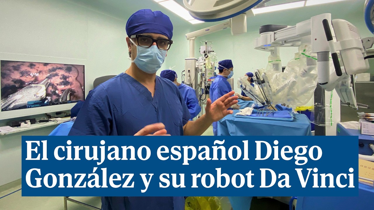 En la meca mundial contra el cáncer de pulmón con el cirujano Diego González y su robot Da Vinci