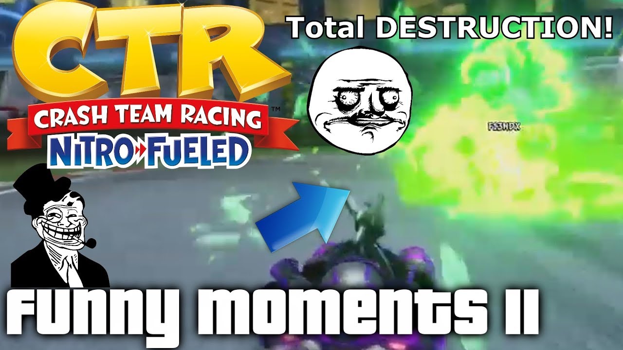 Crash Team Racing Nitro Fueled: Funny Moments #11 (Glitches, Fails, Wins)
