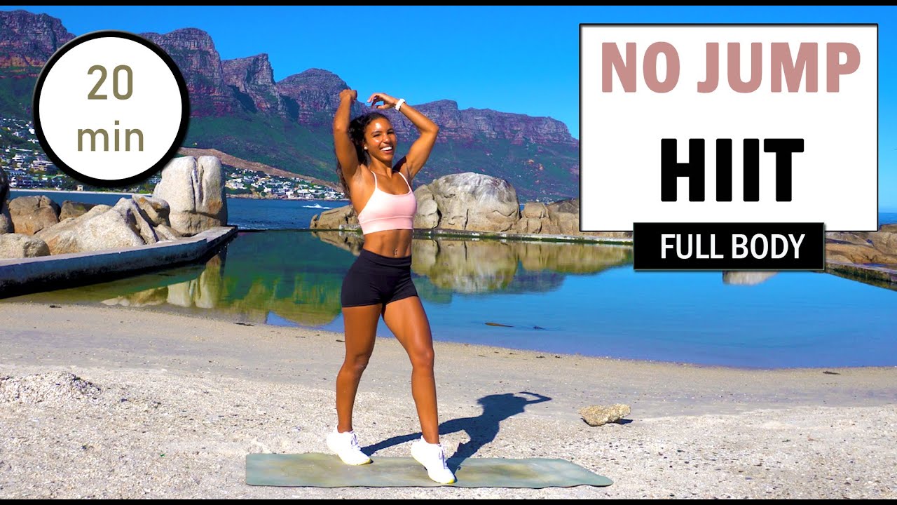20 min FULL BODY NO JUMPING HIIT Workout | Low Impact Full Body HIIT Workout | The Modern Fit Girl