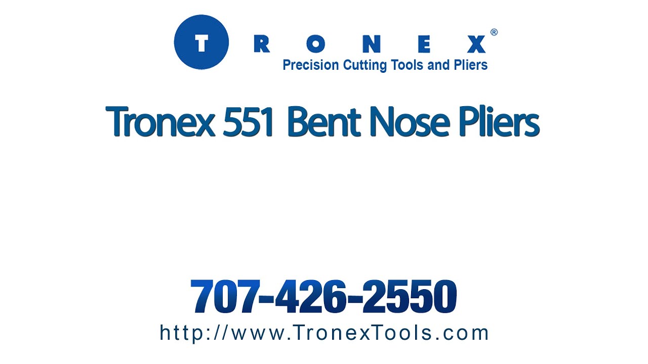 Tronex 551 Bent Nose Pliers