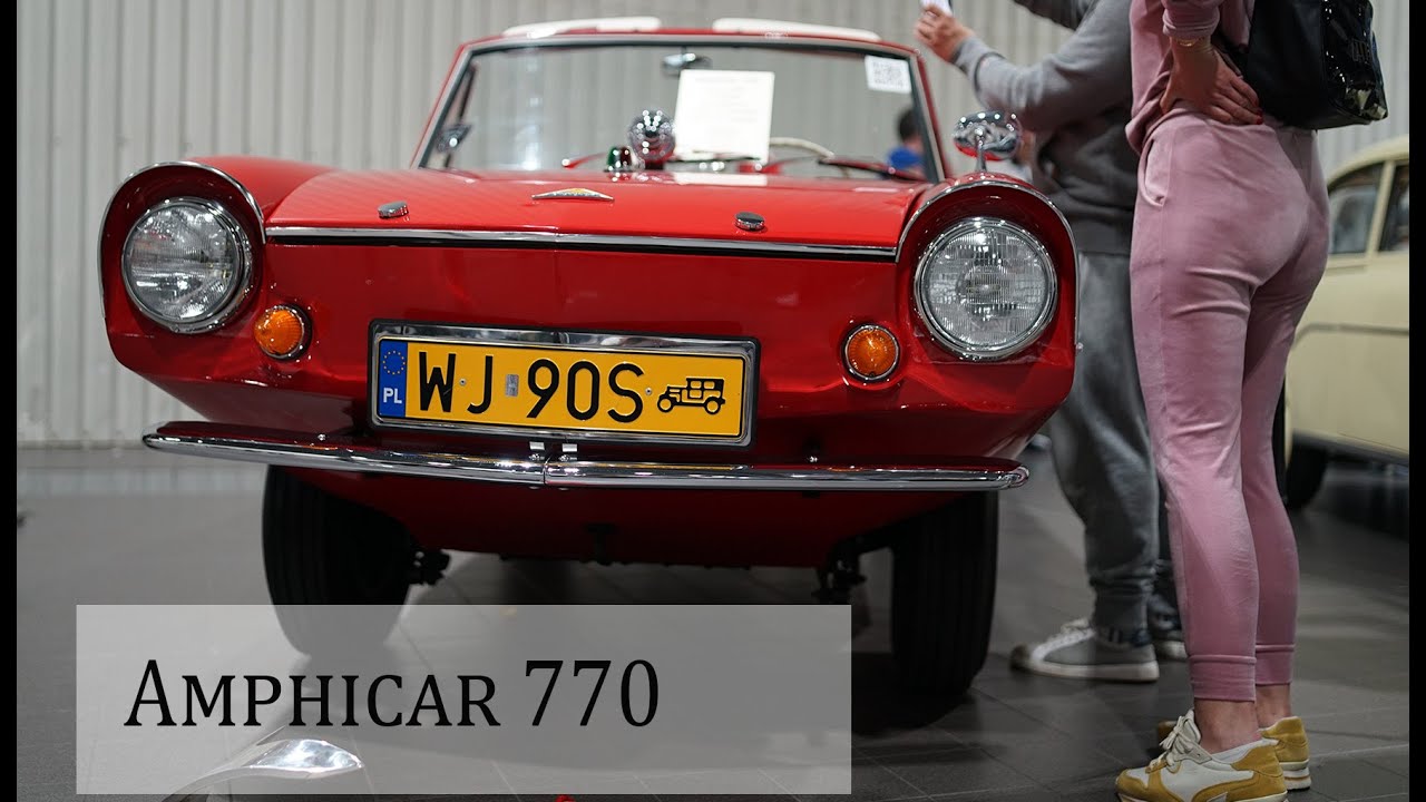 Amphicar 770 czyli Amfibia jak z Pana Samochodzika