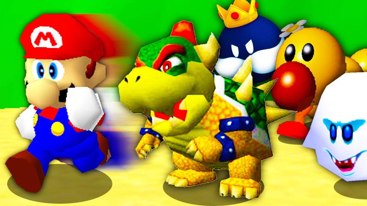 Is It Possible to Beat Super Mario 64 Bosses At The Same Time?