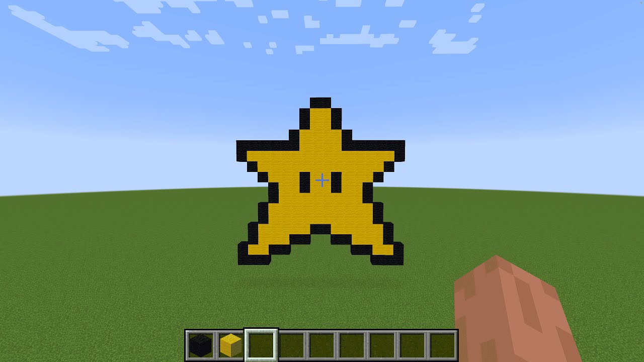 Tutorial como crear la Estrella de Super Mario en Minecraft | SoyJuniorN