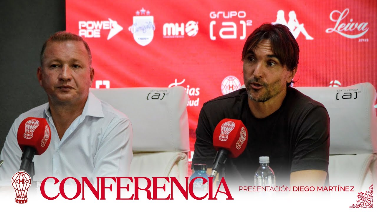 🎙️ Presentación de Diego Martínez, nuevo D.T. del Club Atlético Huracán | La Quemita (5/12/2025)