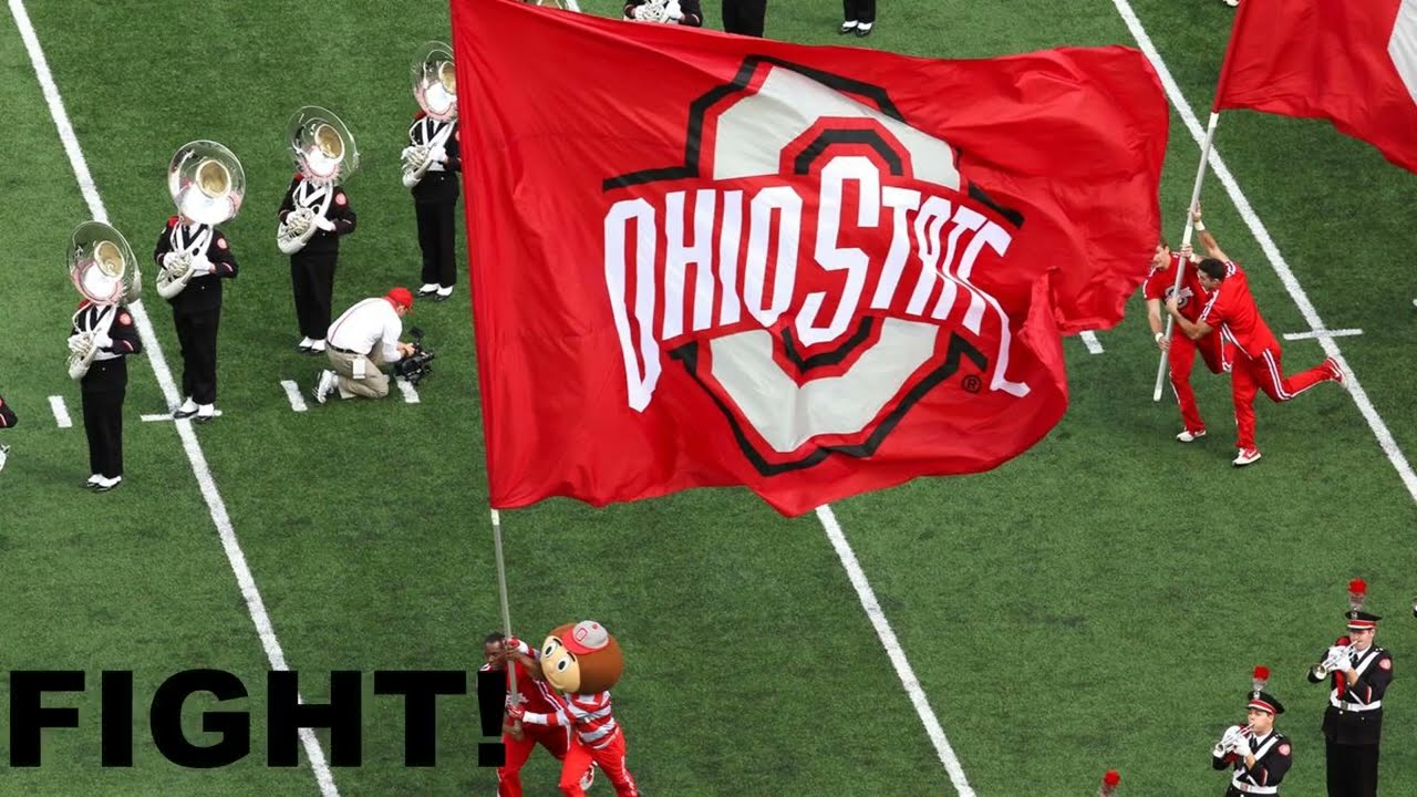 Buckeye Battle Cry - with lyrics (remastered) #buckeyes #ohiostate