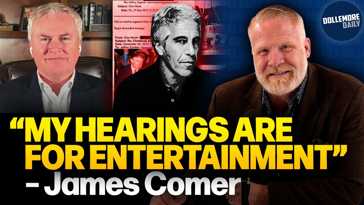 James Comer CAN'T KEEP STRAIGHT FACE While Lying About His Latest Epstein Distraction!!!