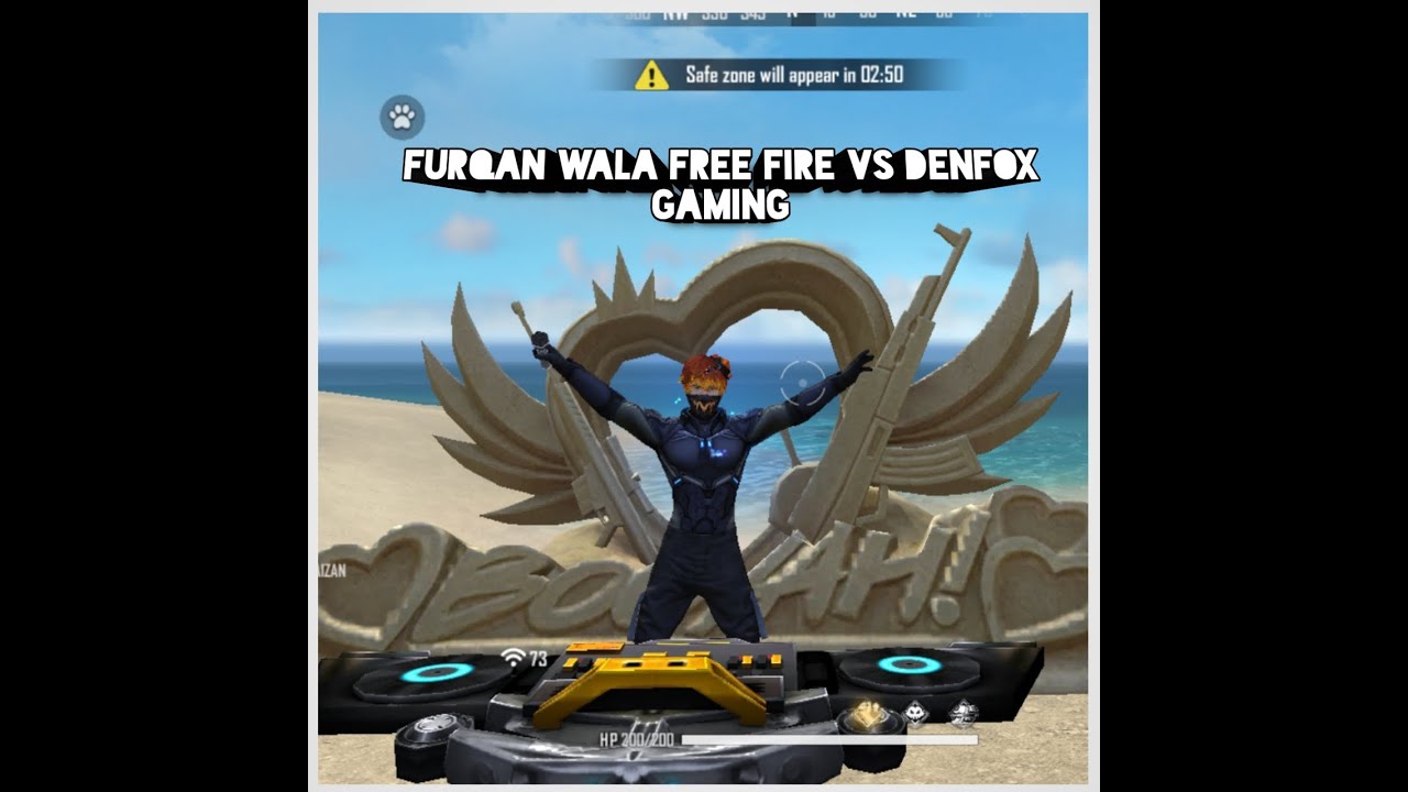 1VS1/FURQAN WALA FREE FIRE  VS DENFOX GAMING