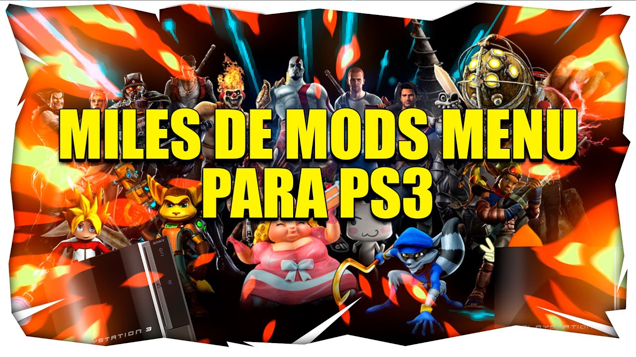 1001 MODS MENUS PARA PS3 ENCUENTRA TU CHETS