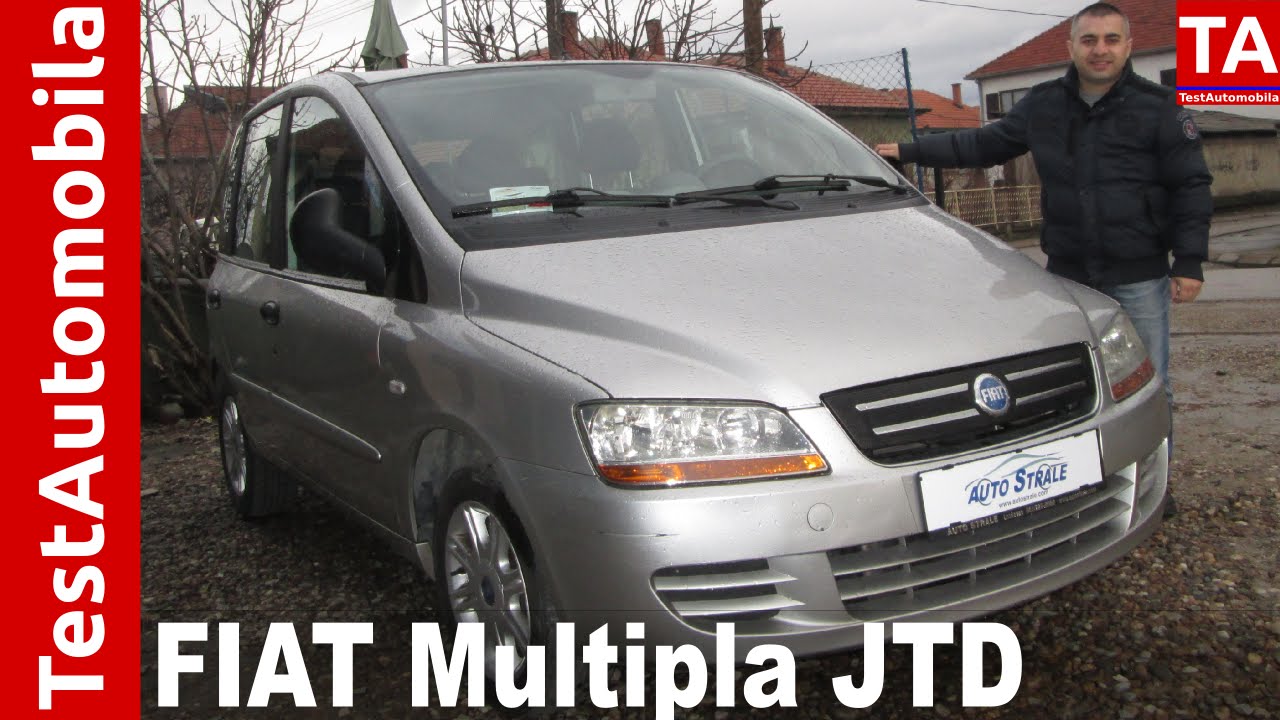 FIAT Multipla II JTD iz 2005-e TEST