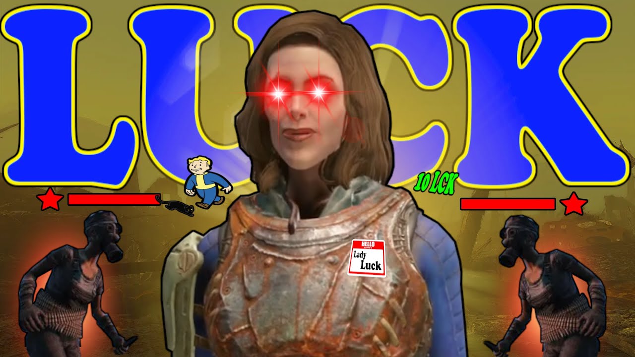 I Beat Fallout 4 Using ONLY Luck (You're SPECIAL Challenge)