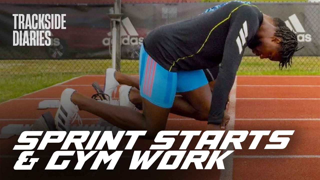 Trackside Diaries w/ Noah Lyles: Block Starts, Sprint Drills & Gym