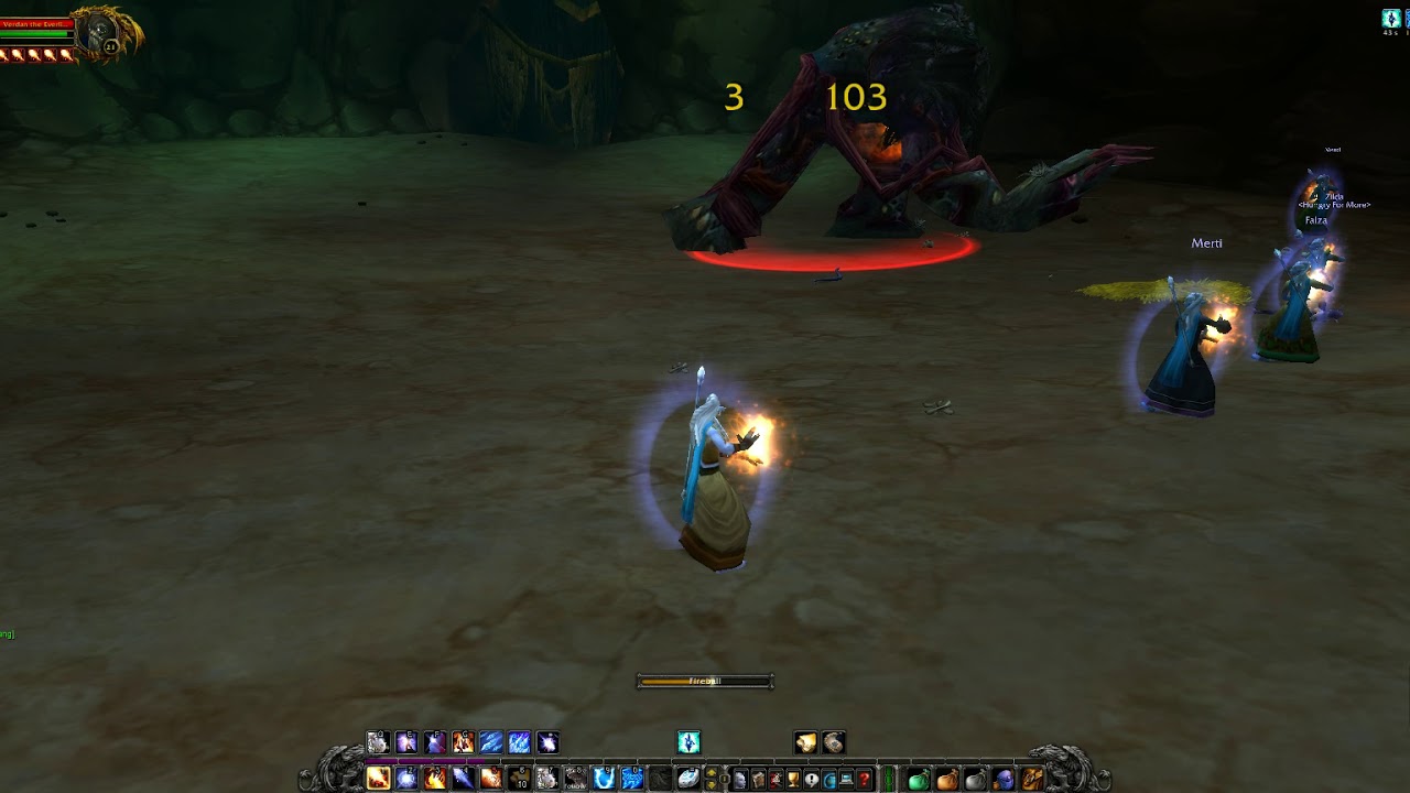 5 mage multibox WC Classic wow