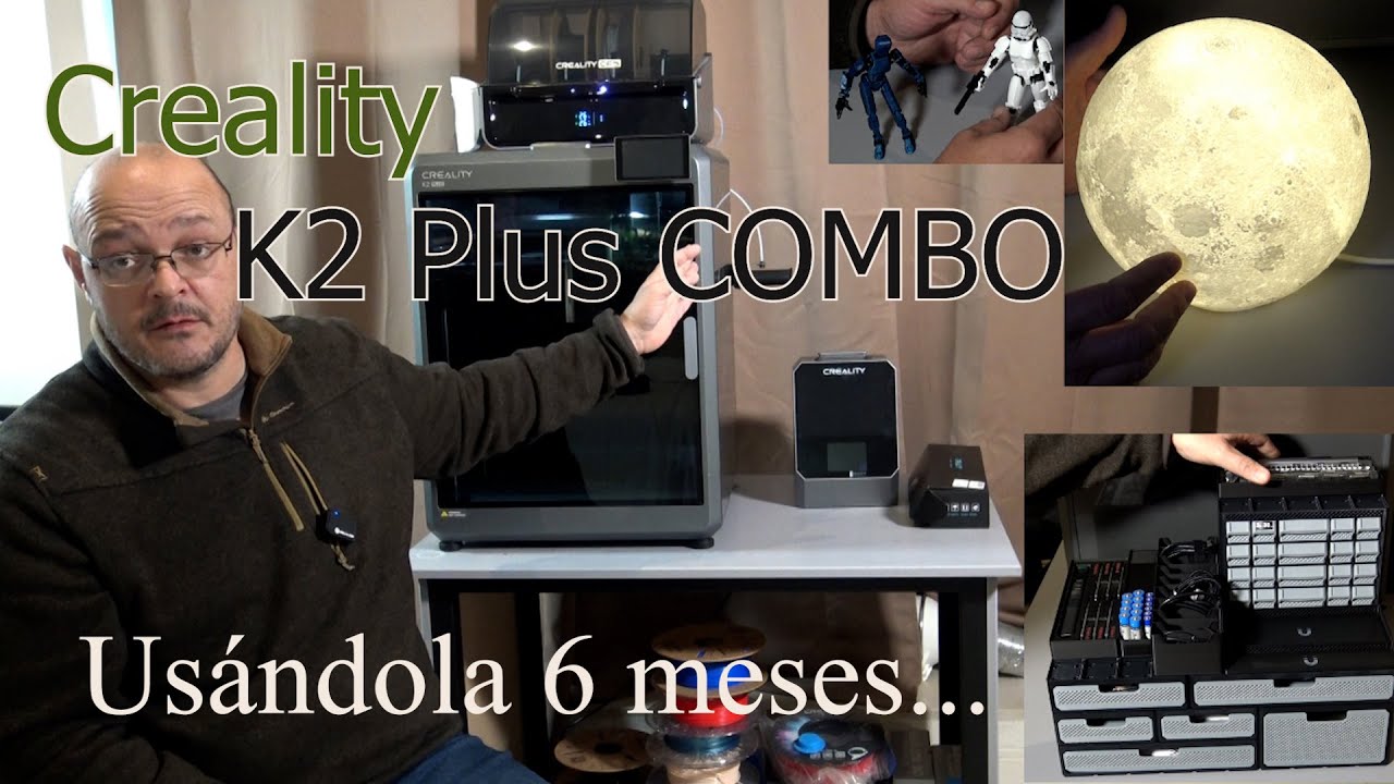 Creality K2 Plus COMBO Una impresora MUY recomendable!!!!
