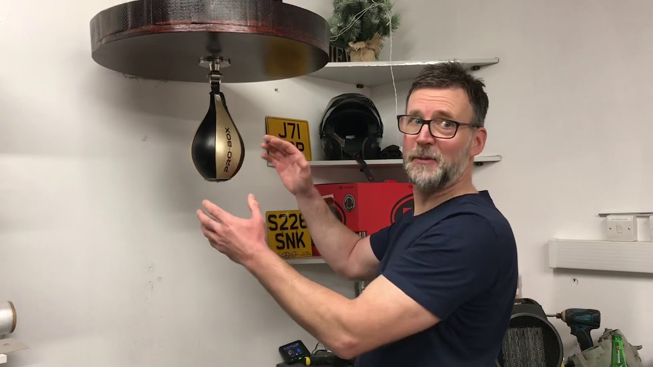 How to make build a speed bag platform