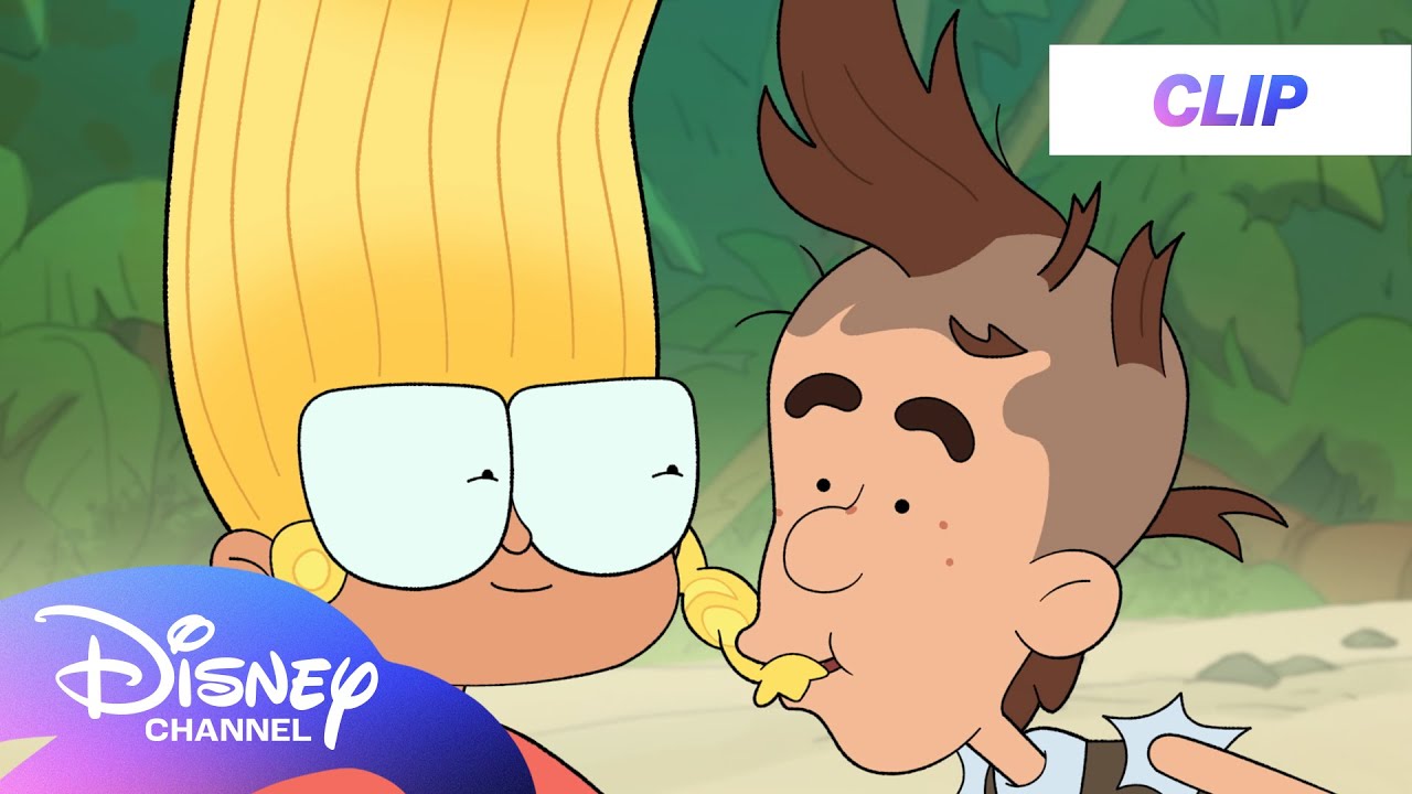 StuGo | Sara has a hair portal?! 🌀 | NEW SHOW | @disneychannelanimation