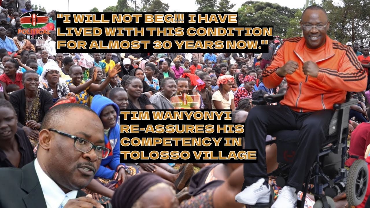 TIM DELIVERS EMOTIONAL SPEECH AS HE ASKS MT. ELGON RESIDENTS TO RALLY BEHIND HIM @kenyacitizentv