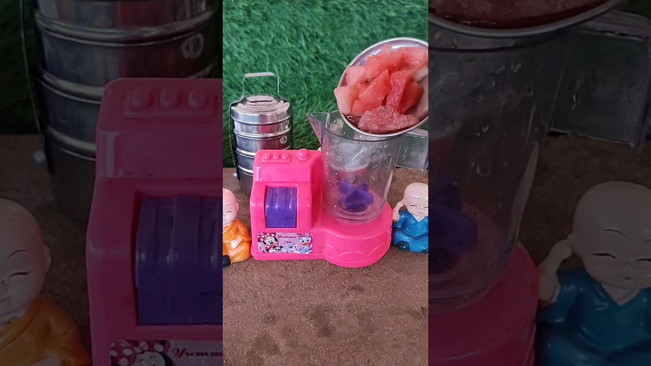 #Mini Watermelon 🍉 Juice 🥤#Watermelon Juice Without AnyMilk#SimpleMethod#WatermelonJuice Within2mins