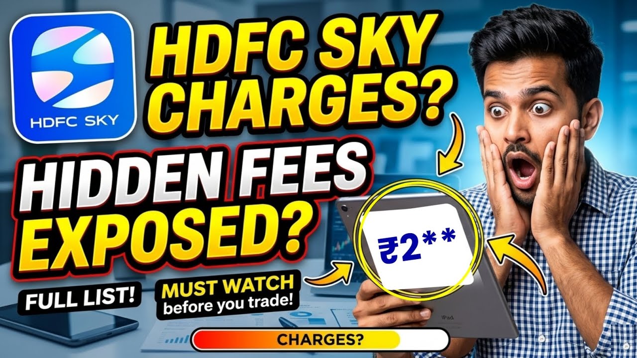 HDFC Sky Latest Charges 2026 || HDFC Sky Demat Account Charges | HDFC Sky Brokerage Charges