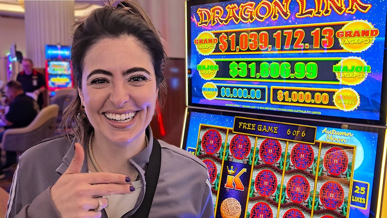 HUBBY FORCED ME To Fast Spin On $1 Million Dragon Link!!!