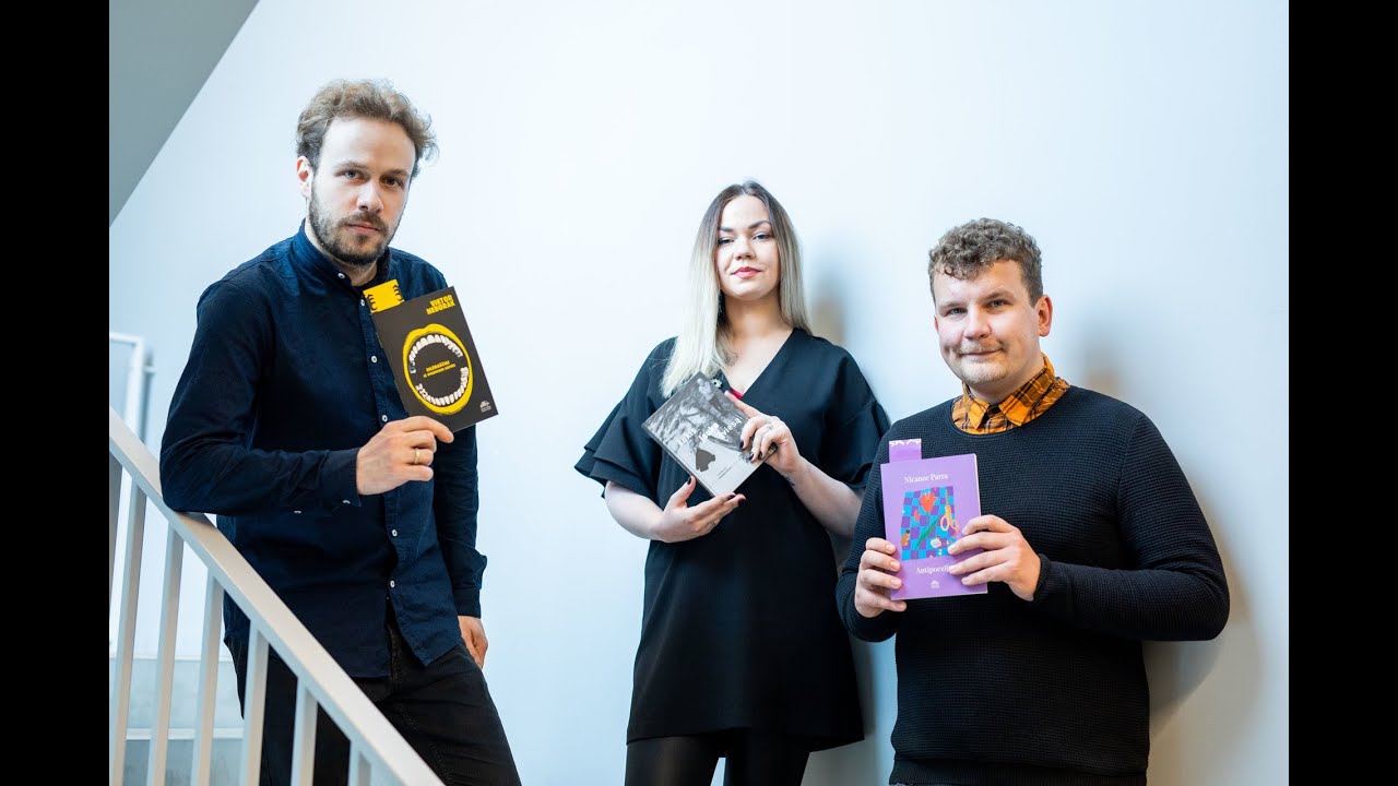 15min studijoje – išskirtinis interviu su trimis poetais, drįstančiais keisti požiūrį į literatūrą