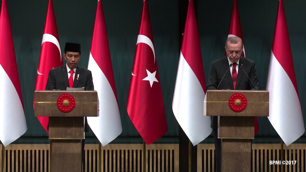 Rangkaian Acara Penyambutan Kunjungan Kenegaraan di Ankara