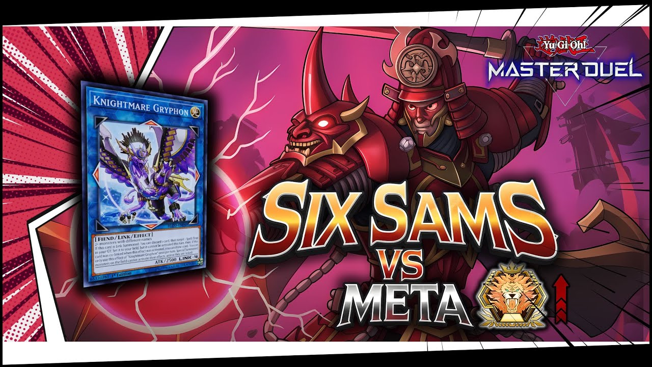 Road to Master Rank 🔥 Six Samurai vs Meta 💥 | Improved Decklist | Yu-Gi-Oh! Master Duel Season 47