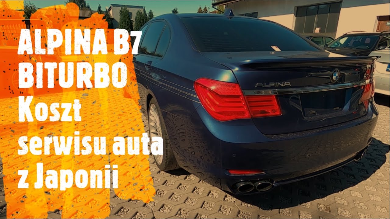 ALPINA B7 BITURBO | BMW F02 | Koszt serwisu auta z Japonii | STRADALE Classics | Adam Kunc