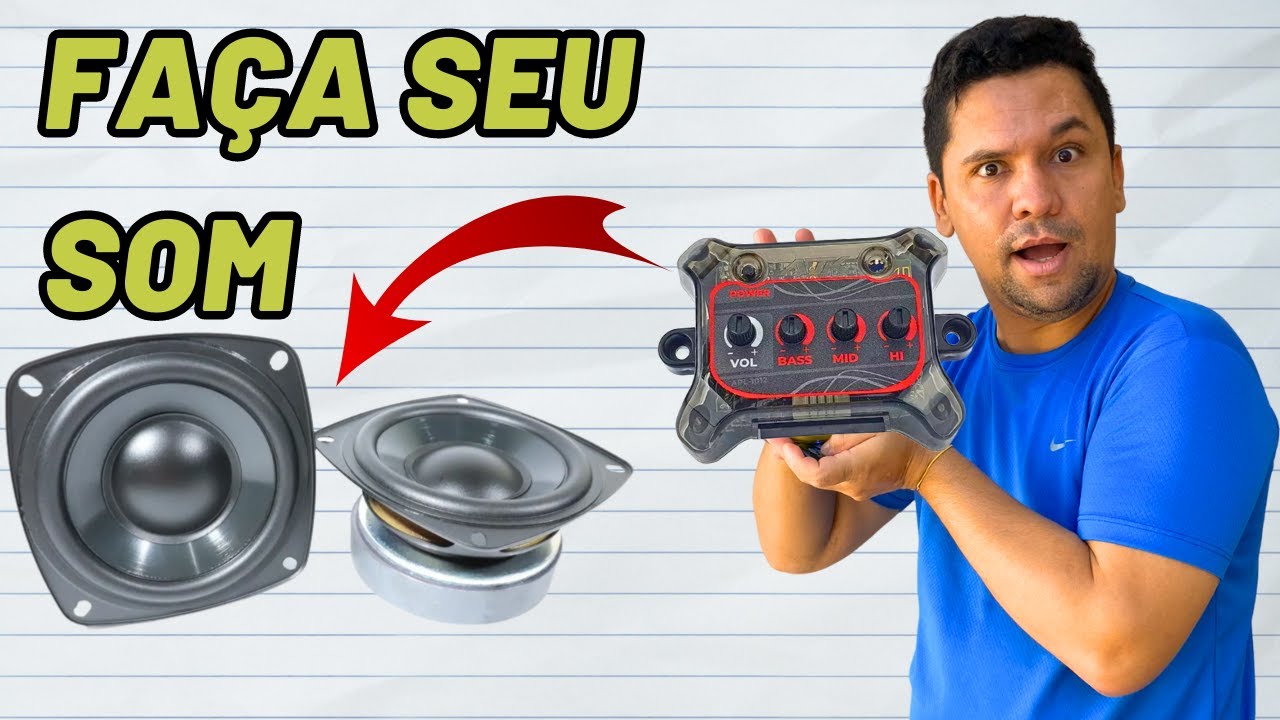 Player Placa Amplificada 50w Rms Ajk 12v Bluetooth Caixa Bob