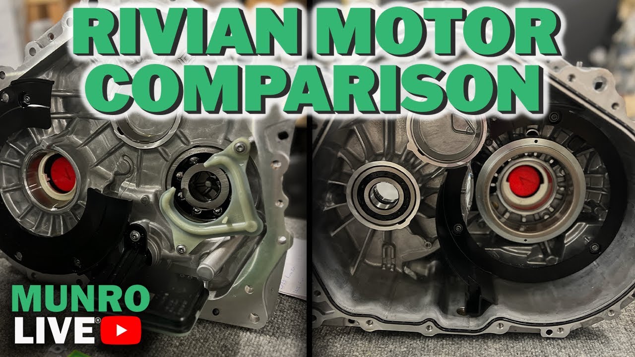 Rivian Dual vs Quad Motor Teardown Comparison