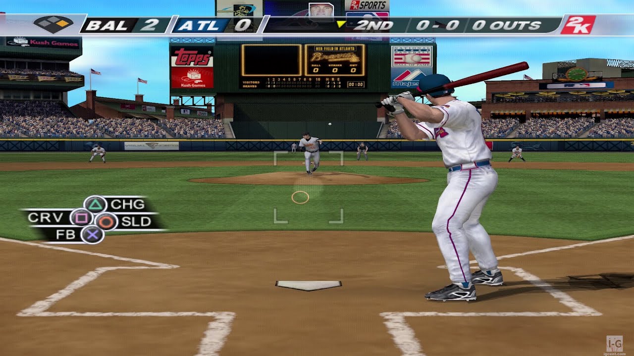 MLB 2K6 - PS2 Gameplay (4K60fps)