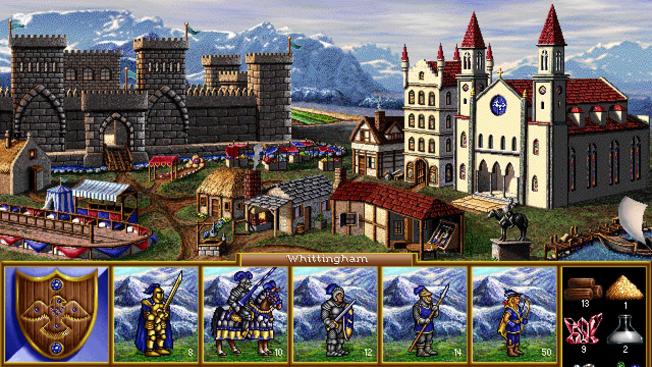 Knight town (Victory theme) - HoMM2: The Price of Loyalty music extended