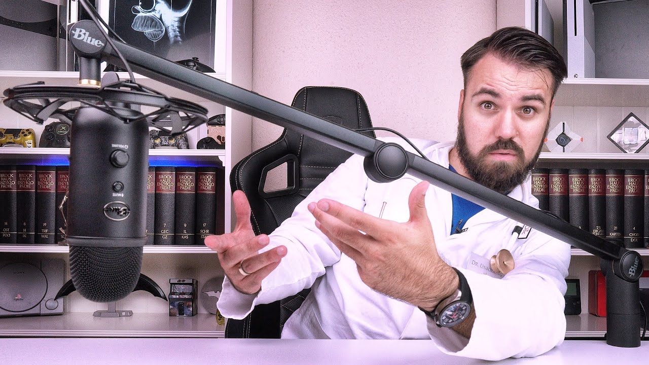 Das einfachste & sinnvollste Profi-Mikrofon-Setup für YouTube, Twitch & Co - Yeticaster Blue Yeti ​