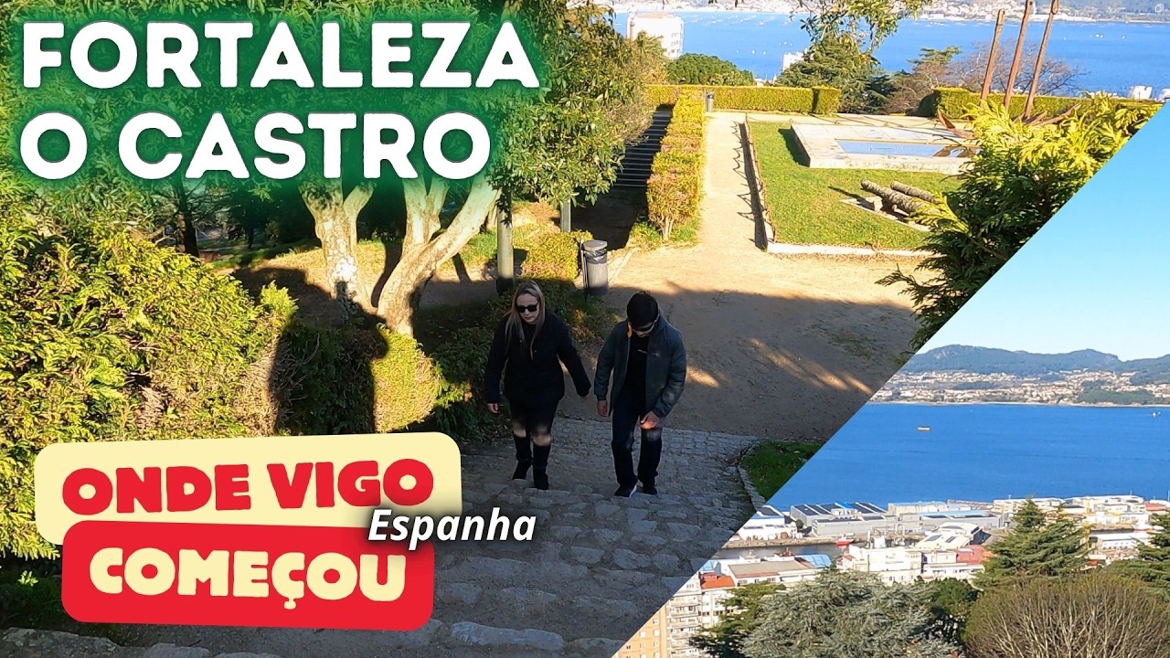O ponto turístico mais visitado de Vigo, na Espanha