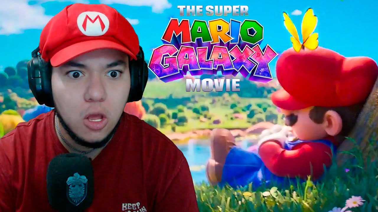 REACCIÓN TEASER THE SUPER MARIO GALAXY MOVIE By Pabloxray
