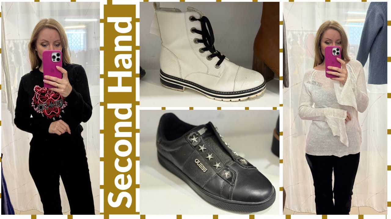 Kenzo, Moschino в Секонд Хенд / Vlog Second Hand