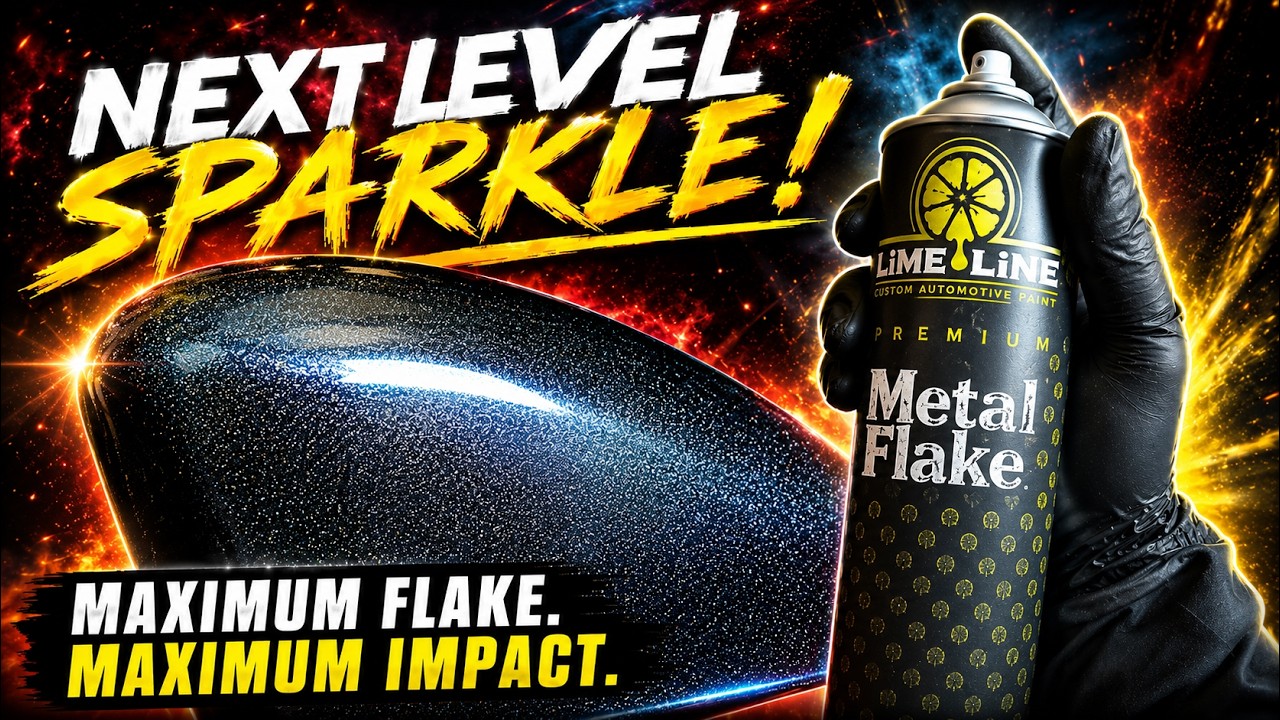 Spray Paint Metal Flake from LiME LiNE