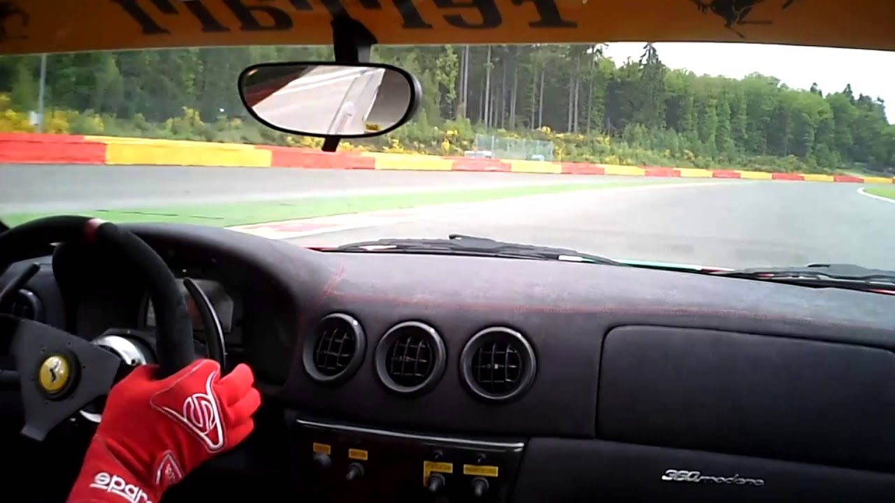 Ferrari 360 Modena Challenge onboard hot laps at Spa-Francorchamps!
