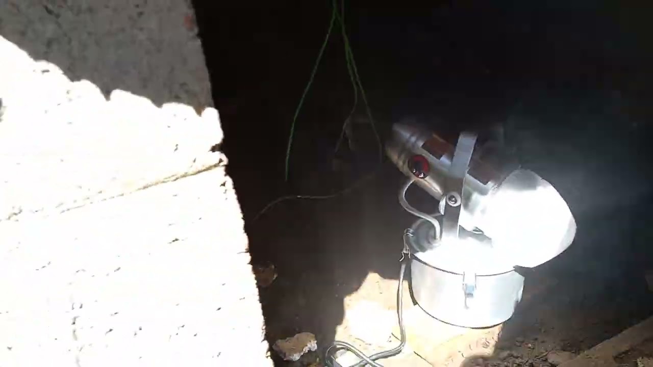 Concrobium Mold Control - Fog Bombing crawl space under House