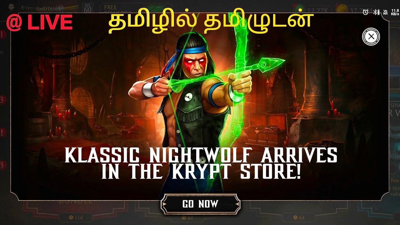 Live streaming : Klassic NIGHT WOLF Eduthey aagurom 🎮🐺☠️