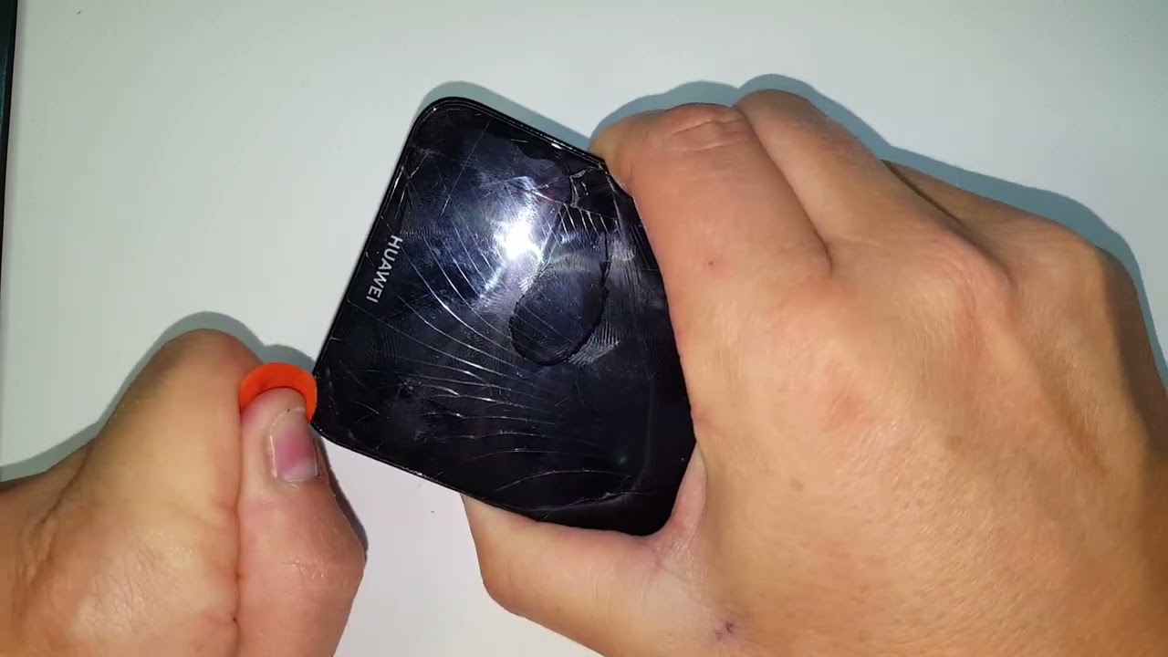 Huawei Y6 2019 disassembly LCD replacement